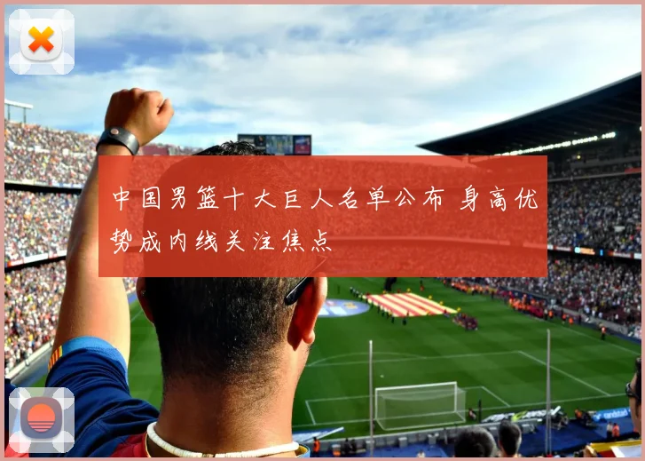 中国男篮十大巨人名单公布 身高优势成内线关注焦点